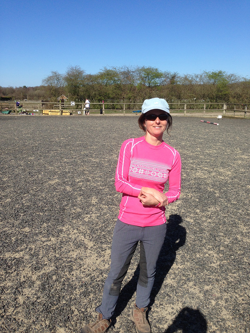 Linda, instructor at Littlefield Manor Riding School